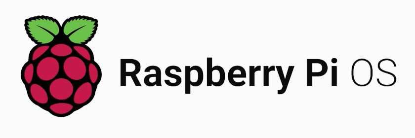 Raspberry Pi logo.